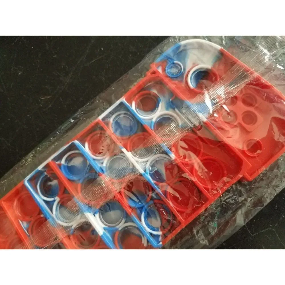 Fidget Toy Red Camo Gamepad Controller Game Push Pop Bubble Sensory